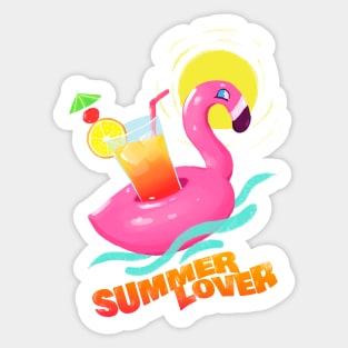 Summer Lover Sticker